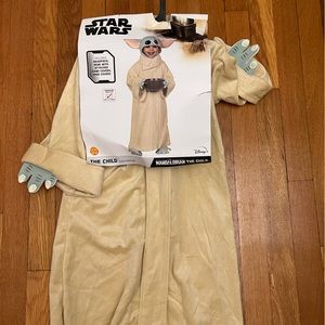 Star Wars the Mandalorian the Child kids costume size 3T-4T NWT